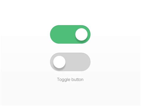 toggle button ui